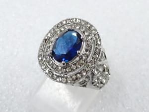 色石　指輪(14号)